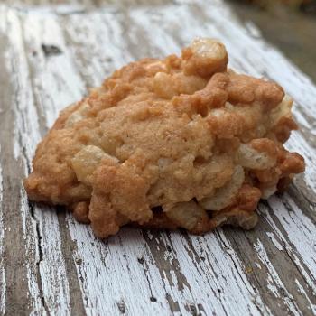 "Puffed rice drop cookie"